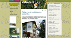 Desktop Screenshot of matrahaza.parokia.hu