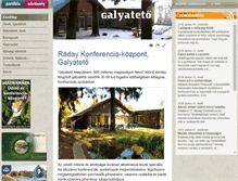 Tablet Screenshot of galyateto.parokia.hu