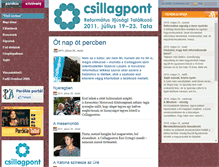 Tablet Screenshot of csillagpont.parokia.hu